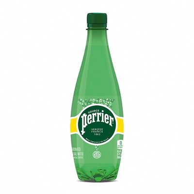 法國Perrier 氣泡天然礦泉水 PET瓶(500mlx24入/箱)