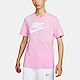 Nike As M Nsw Tee Icon Futura [AR5005-624] 男 短袖 T恤 純棉 休閒 粉紅 product thumbnail 1