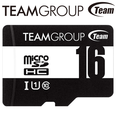 Team 十銓 16GB 80MB/s U1 microSDHC UHS-I C10記憶卡