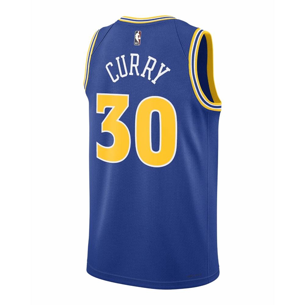 NIKE SWGMN球衣Classic Edition 勇士隊Stephen Curry-藍黃-DO9446497