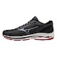 Mizuno Wave Kizuna 3 [J1GC221652] 男 慢跑鞋 運動 路跑 一般型 緩震 舒適 黑灰紅 product thumbnail 1