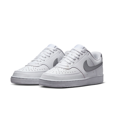 NIKE 休閒鞋 女鞋 運動鞋 W COURT VISION LO NN 白銀 DH3158-108