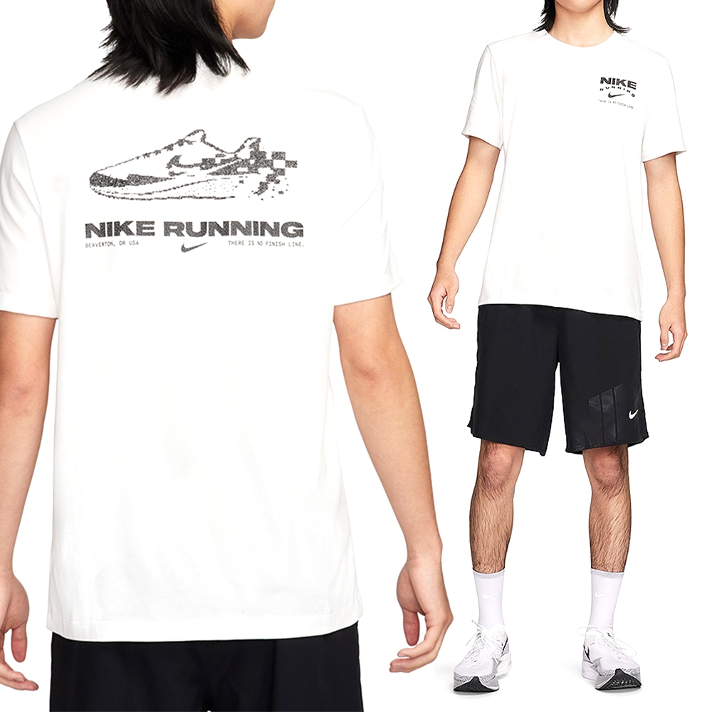 Nike AS M NK DF TEE TRACK CLUB 男款 白色 運動 休閒 短袖 上衣 FQ3919-121