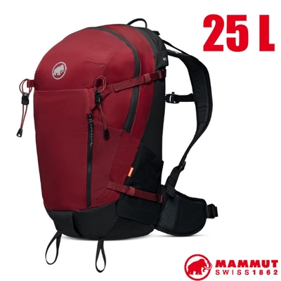 MAMMUT 長毛象 Lithium 25 女輕量登山健行攀登背包25L(U-frame框架.附防雨罩)_緋紅/黑