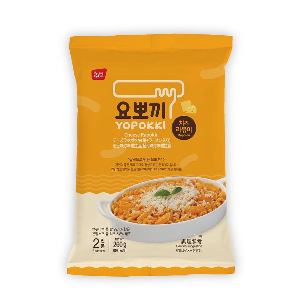 韓國 YOPOKKI 起司味炒年糕拉麵(260g)