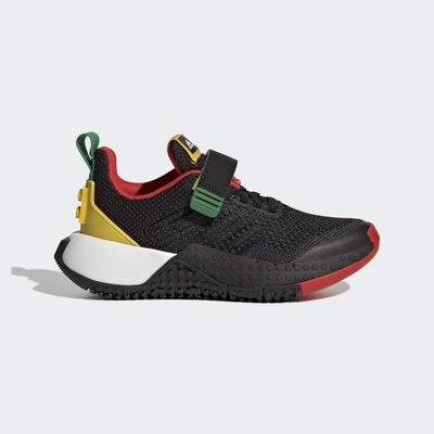 ADIDAS LEGO X SPORT PRO中大童慢跑鞋-黑紅綠-HP2114