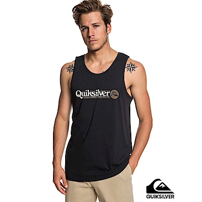 【Quiksilver】ART TICKLE TANK 純棉背心 黑