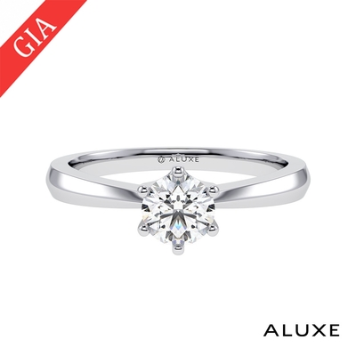 ALUXE 亞立詩 GIA 0.30克拉 DSI2 3EX 18K金 求婚鑽戒 RS0888