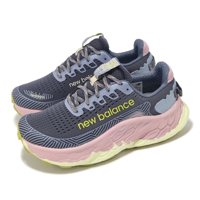 New Balance 越野跑鞋 Fresh Foam X More Trail V3 D 女鞋 寬楦 灰粉 黃金大底 NB WTMORCC3-D