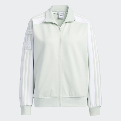 adidas 外套 女款 運動外套 三葉草 亞規 ADIBREAK TT 綠白 HY4262