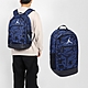 Nike 後背包 Jordan Backpack 藍 黑 15吋 多夾層 雙肩包 肩背包 背包 JD2423003AD-002 product thumbnail 1