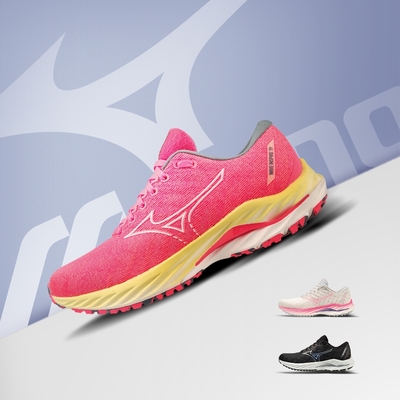 【MIZUNO美津濃】女慢跑鞋 一起運動 WAVE INSPIRE 19 23AW（J1GD234472/J1GD234671/J1GD234673)