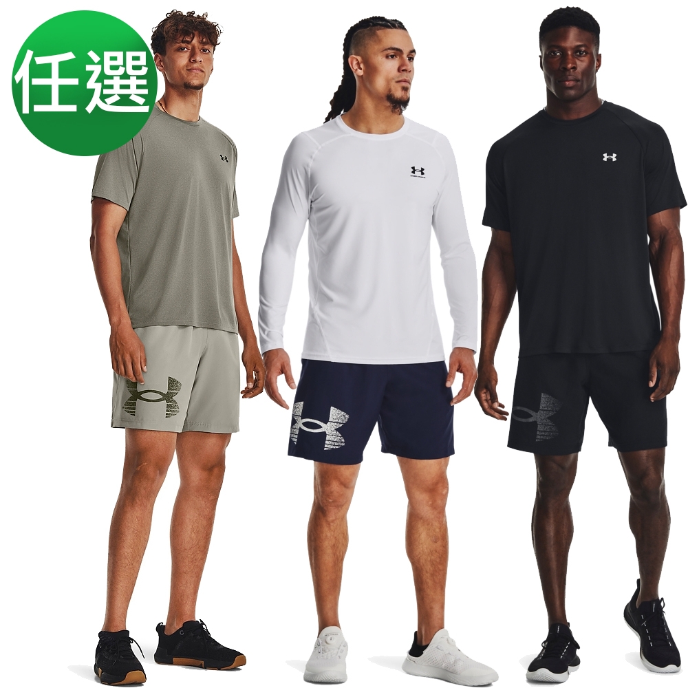 【UNDER ARMOUR】男 Woven Graphic 短褲 多款任選