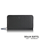 【BRAUN BUFFEL 德國小金牛】台灣總代理 波索 12卡拉鍊長夾-黑色/BF386-602-BK product thumbnail 2