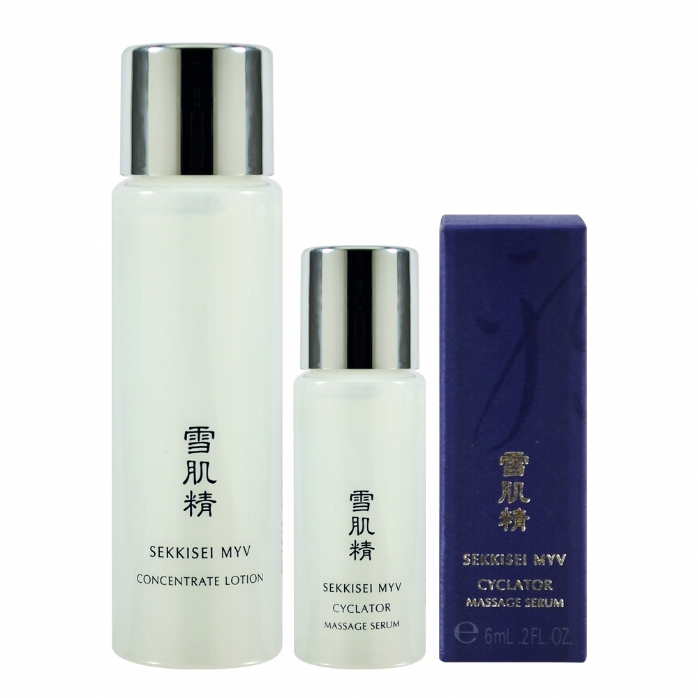 KOSE 高絲 雪肌精御雅2件組-光能賦活美容液 6ml+光能露 28ml 百貨公司貨