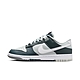 NIKE DUNK LOW RETRO PRM 男休閒運動鞋-白綠-FB8896300 product thumbnail 1