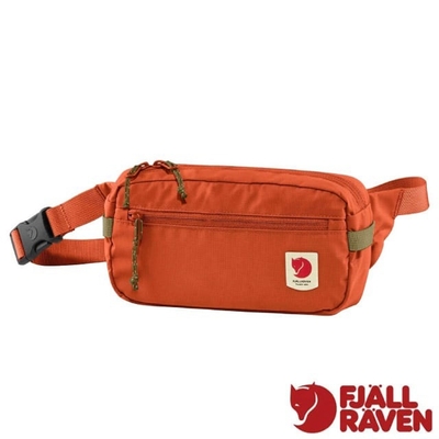 【Fjallraven 北極狐】High Coast Hip Pack 1.5L 輕量小巧極簡臀包.腰包.胸包.斜背包_23223-333 花楸紅