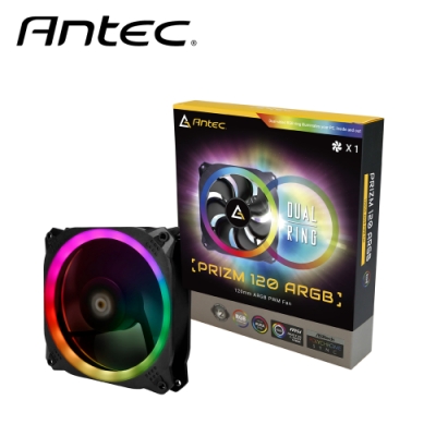 Antec 安鈦克 Prizm 120 ARGB 光稜扇 散熱風扇