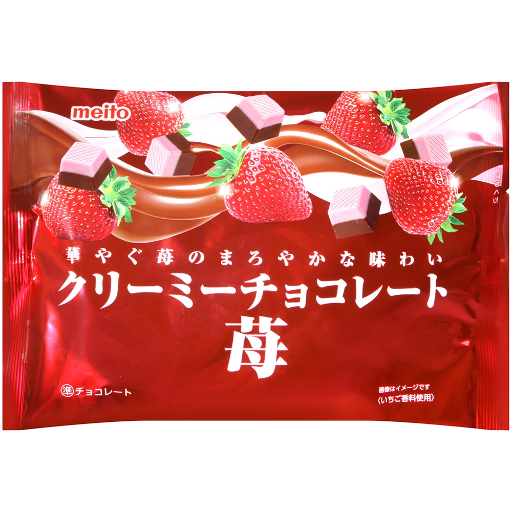 名糖 滑順草莓風味洋菓子 120g