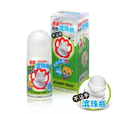 ECHAIN TECH 熊掌防蚊滾珠瓶50ml -PMD配方防蚊液