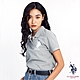 U.S. POLO ASSN. 女大馬短袖POLO衫-灰色 product thumbnail 1