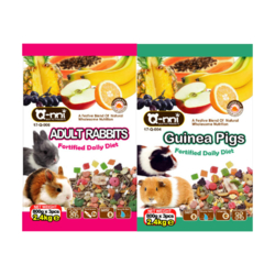 Q-nni 天竺鼠/寵物兔水果大餐 2.4kg x 2入組(購買第二件贈送寵物零食x1包)