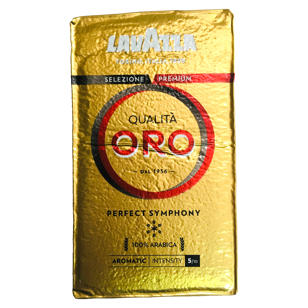 LAVAZZA QUALITA ORO 金牌咖啡粉(鋁箔包2包)