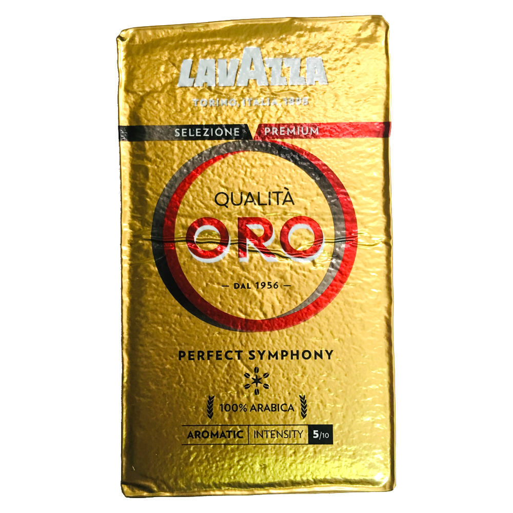 LAVAZZA QUALITA ORO 金牌咖啡粉(真空鋁箔包6包)