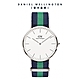 Daniel Wellington DW 手錶 Classic Warwick 40mm藍綠織紋錶 絕版 DW00100019 product thumbnail 1