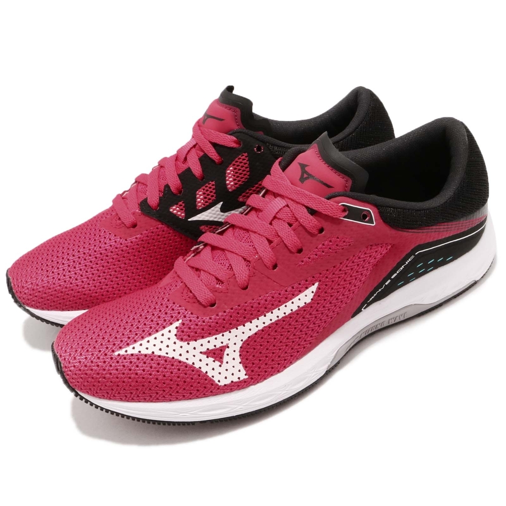 Mizuno 慢跑鞋 Wave Sonic 女鞋 桃粉色 基本款 路跑 運動鞋 美津濃 J1GD1734-02