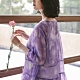 洋裝-紫色高端天絲氣質長裙-設計所在 product thumbnail 1