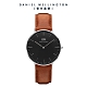 Daniel Wellington DW 手錶 Classic Durham 36mm淺棕真皮皮革錶 絕版 DW00100144 product thumbnail 1