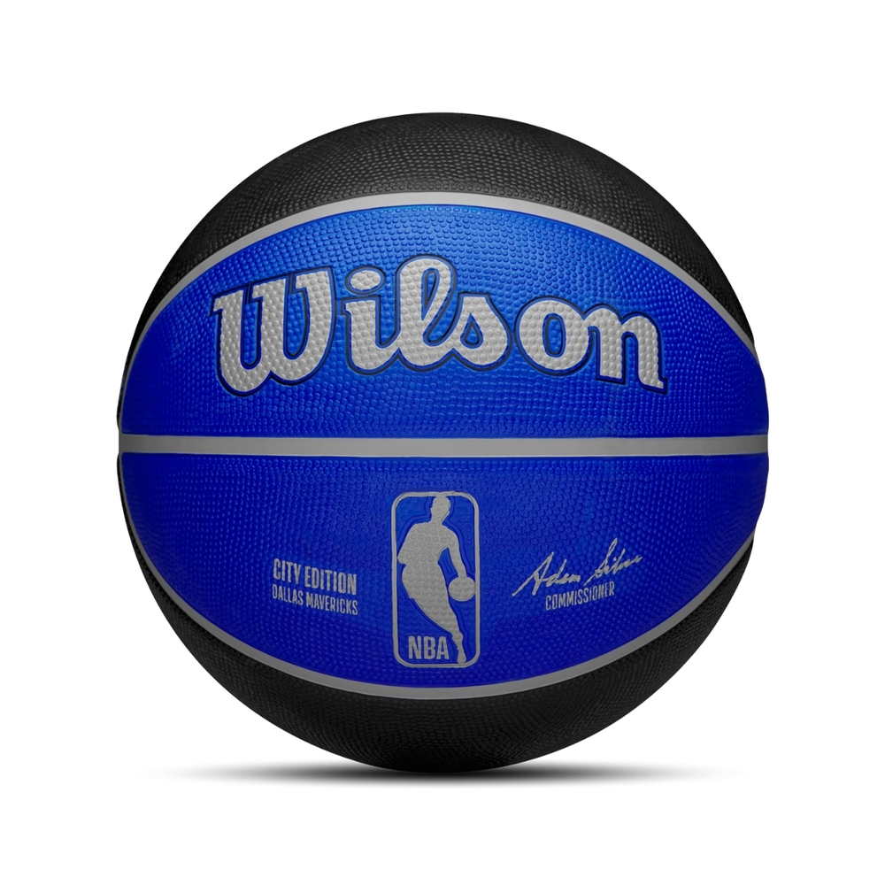 Wilson 籃球 NBA 藍 灰 黑 達拉斯獨行俠 城市限定 7號球 威爾森 WZ4024207XB7