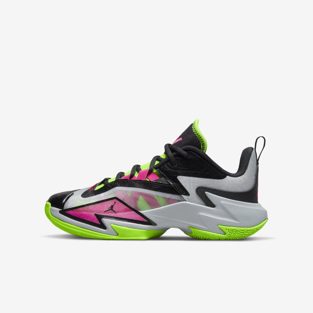 Nike Jordan One Take 3 GS [DC7702-002] 大童 籃球鞋 運動 喬丹 穩定 灰粉綠