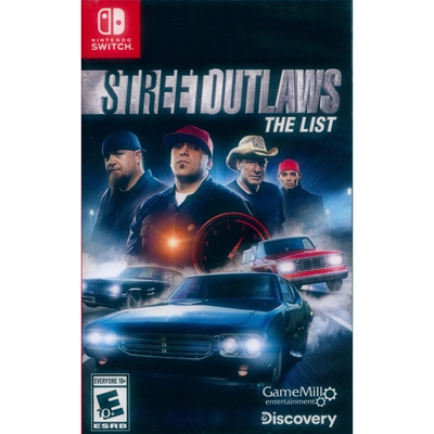 街頭飆車族 名單 Street Outlaws: The List - NS Switch 英文美版