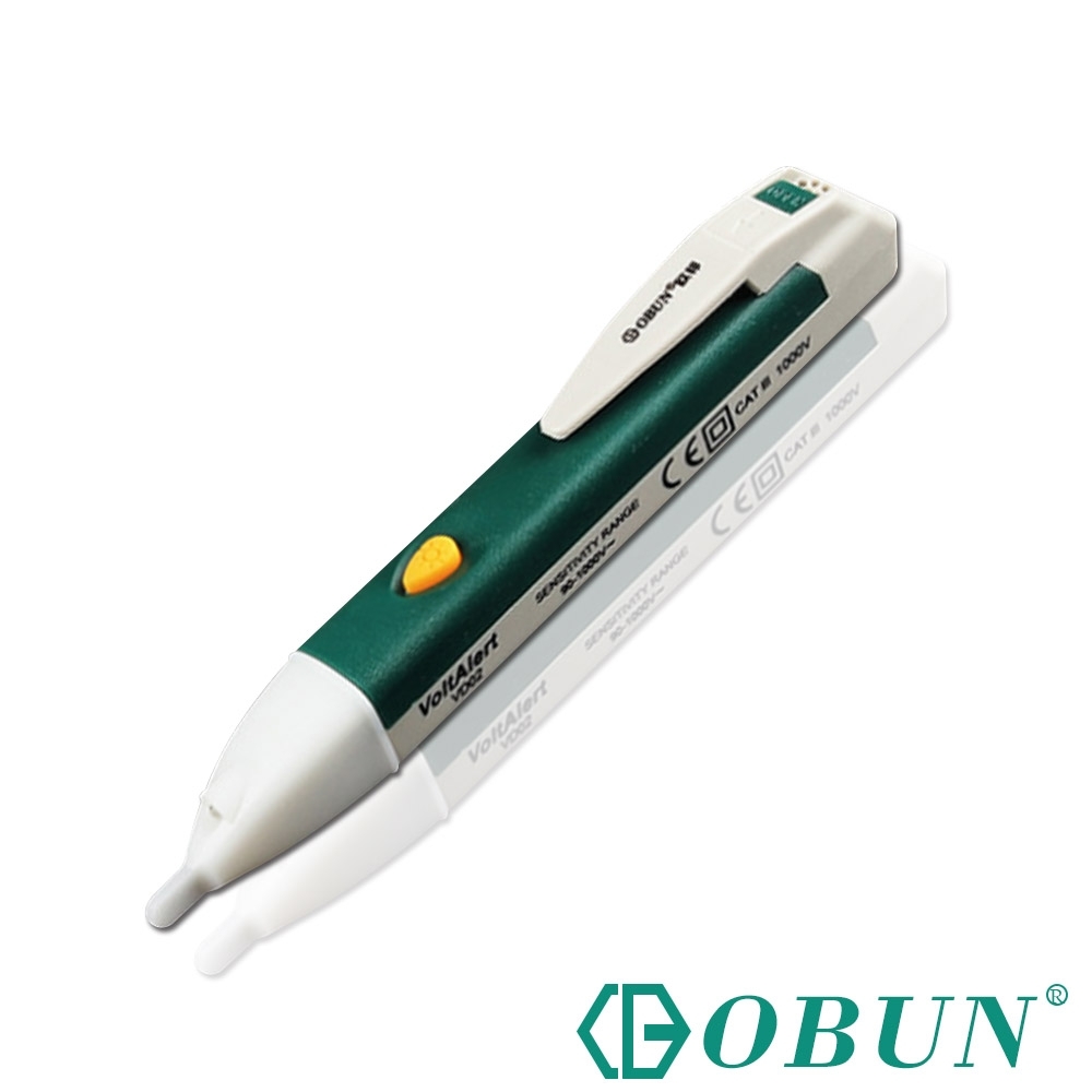 OBUN LED蜂鳴智慧型非接觸驗電筆 704008
