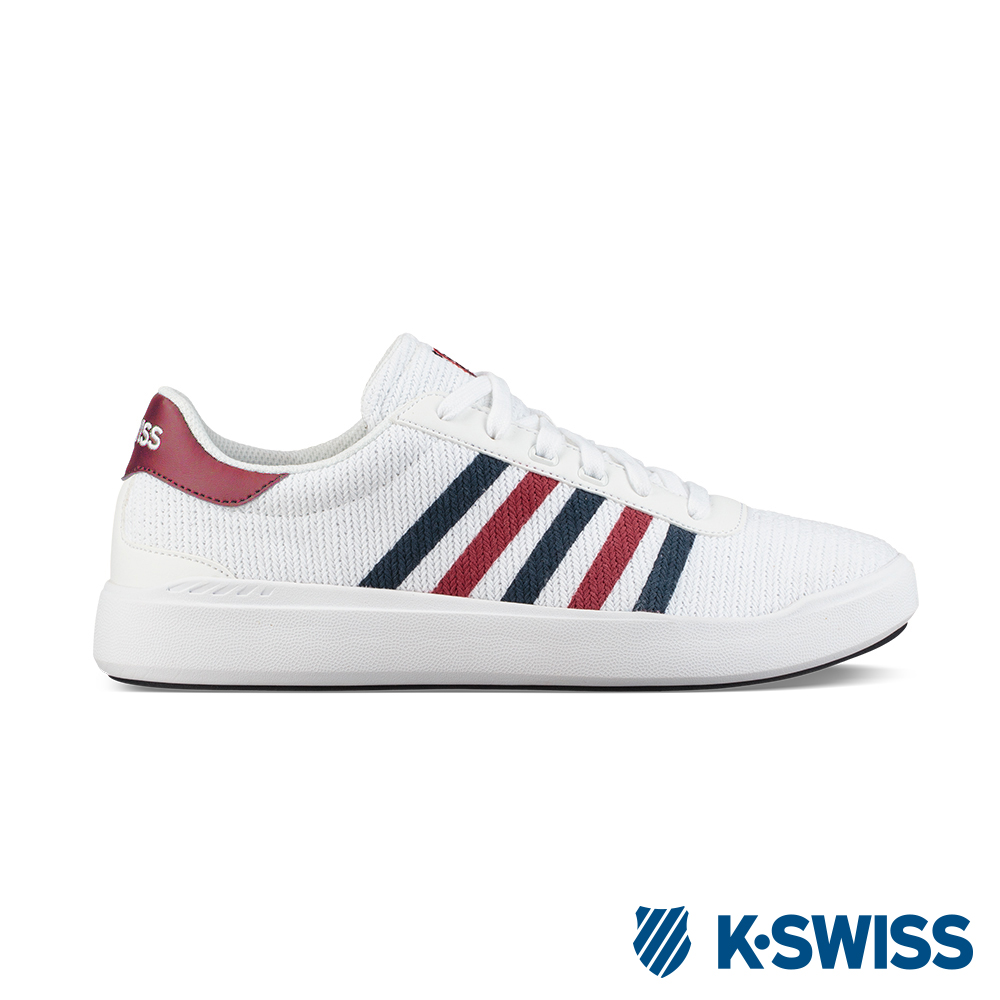 K-SWISS Heritage Light T休閒運動鞋-女-白/藍/紅