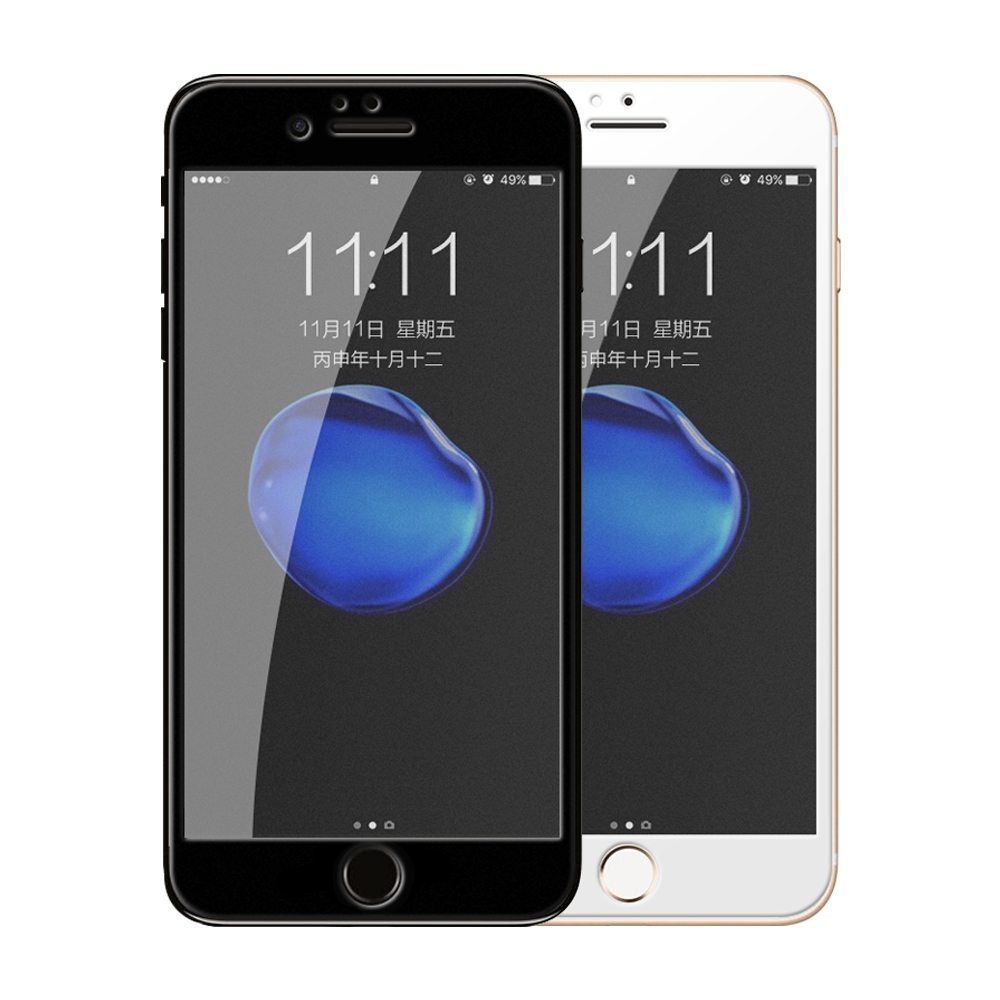 iPhone 6 6s Plus 軟邊 滿版 霧面 9H 玻璃鋼化膜 保護貼 iPhone6sPlus保護貼 iPhone6Plus保護貼