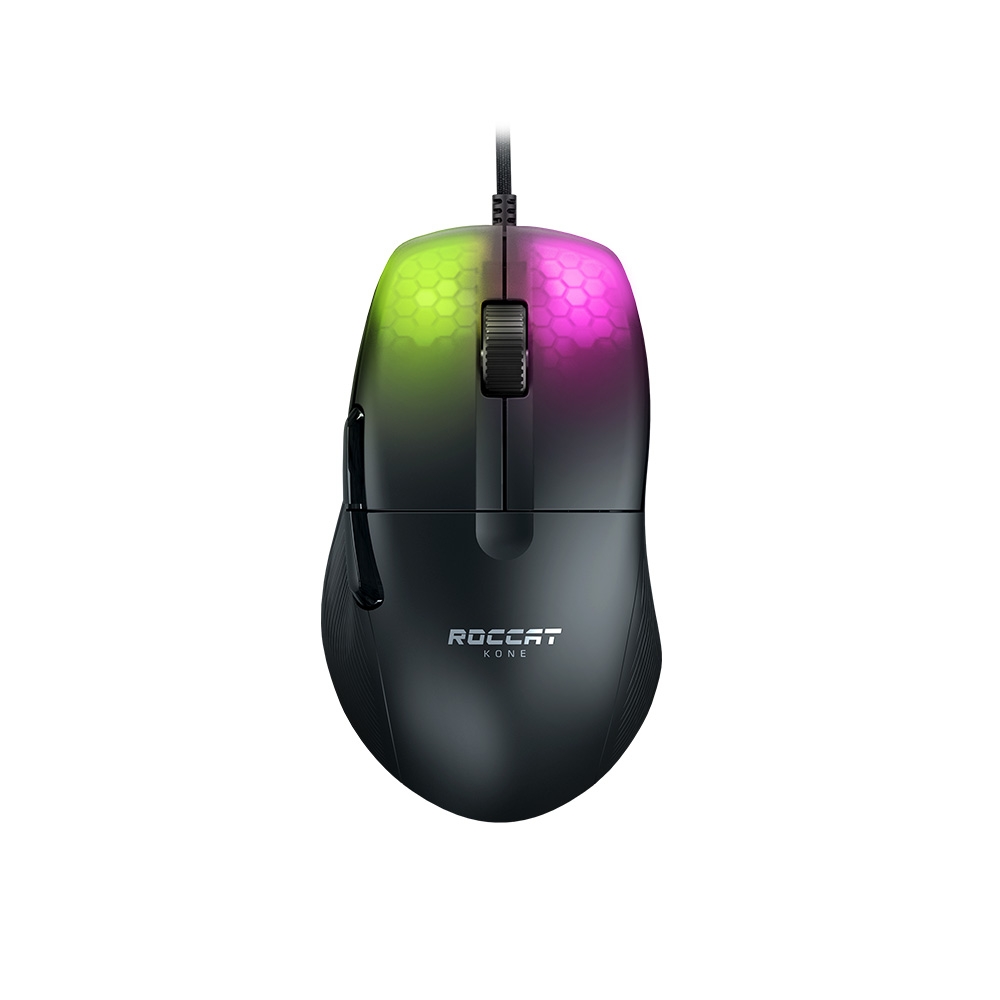 ROCCAT 有線電競滑鼠 KONE PRO 黑色