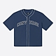 CONVERSE BASEBALL SHIRT 短袖上衣 男 藍色_10027220-A02 product thumbnail 1