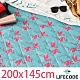 LIFECODE 火烈鳥涼感防水可水洗野餐墊200x148cm product thumbnail 1