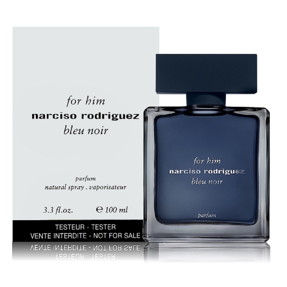 Narciso Rodriguez Bleu Noir 紳藍男性香精100ml Tester 包裝| 其他