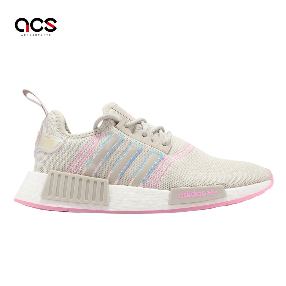 Adidas nmd shop r1 w pink/white/grey