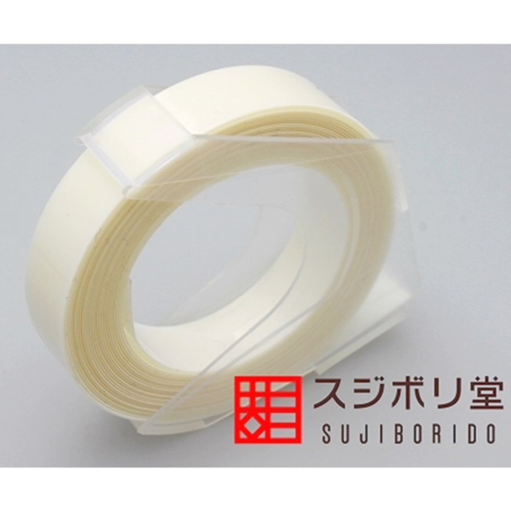 日本SUJIBORIDO硬邊膠帶硬邊膠布9mmX3m模型刻線膠布(透明/高厚度)硬膠布畫線膠布