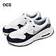 Nike 休閒鞋 Air Max Systm GS 大童鞋 女鞋 海軍藍 白 灰 復古 氣墊 運動鞋 DQ0284-103 product thumbnail 1