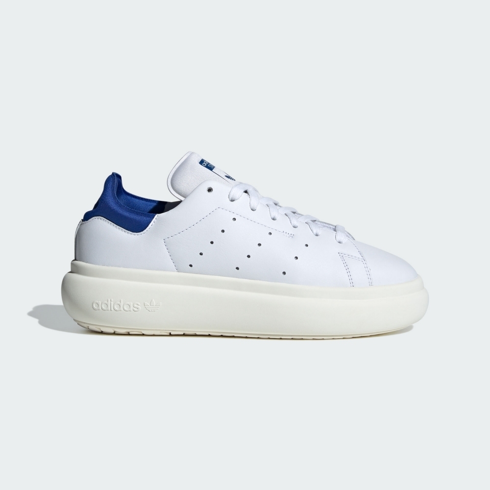 ADIDAS ORIGINALS STAN SMITH PF W 女休閒鞋-白藍-IE0451