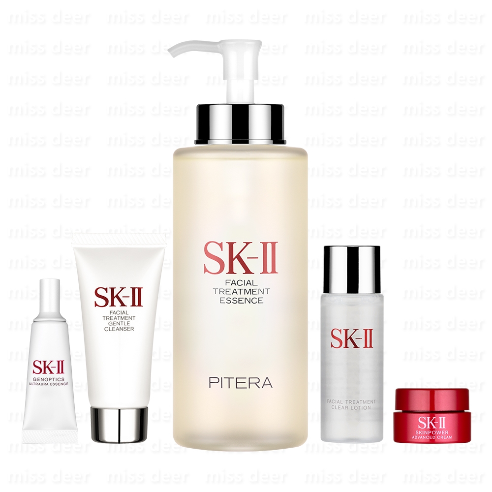 SK-II 青春露330ml贈旅行四件組(潔面乳+化妝水+精華+活膚霜)