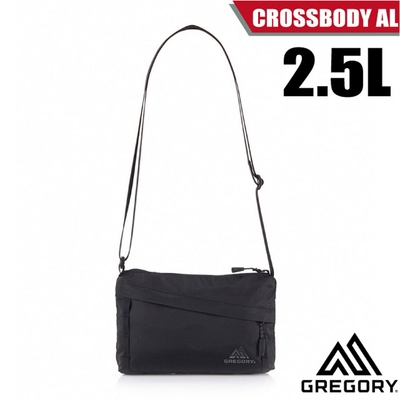 GREGORY 2.5L CROSSBODY AL 輕量抗撕裂肩背包(可調式肩帶.反光LOGO設計)_聚焦黑