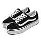 Vans 休閒鞋 Ward Platform 帆布 女鞋 耐磨 抓地 經典款 厚底 百搭 黑 白 VN0A3TLC187 product thumbnail 1