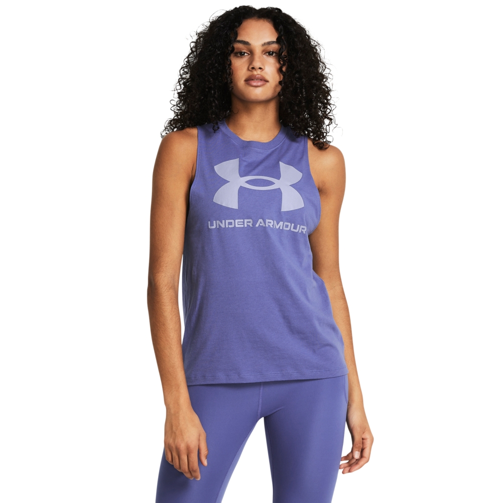 【UNDER ARMOUR】女 SPORTSTYLE 背心_1356297-562